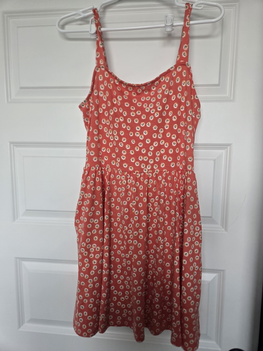 Lily Rose Coral Floral Sundress